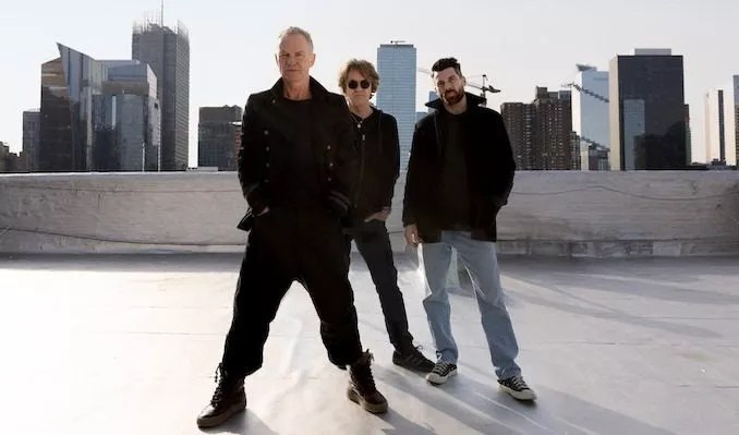 sting, dominc miller and chris maas.