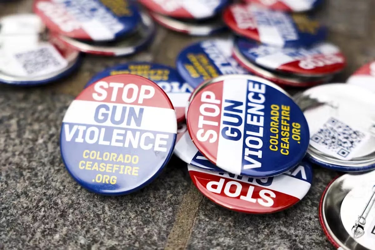 gun. violence buttons