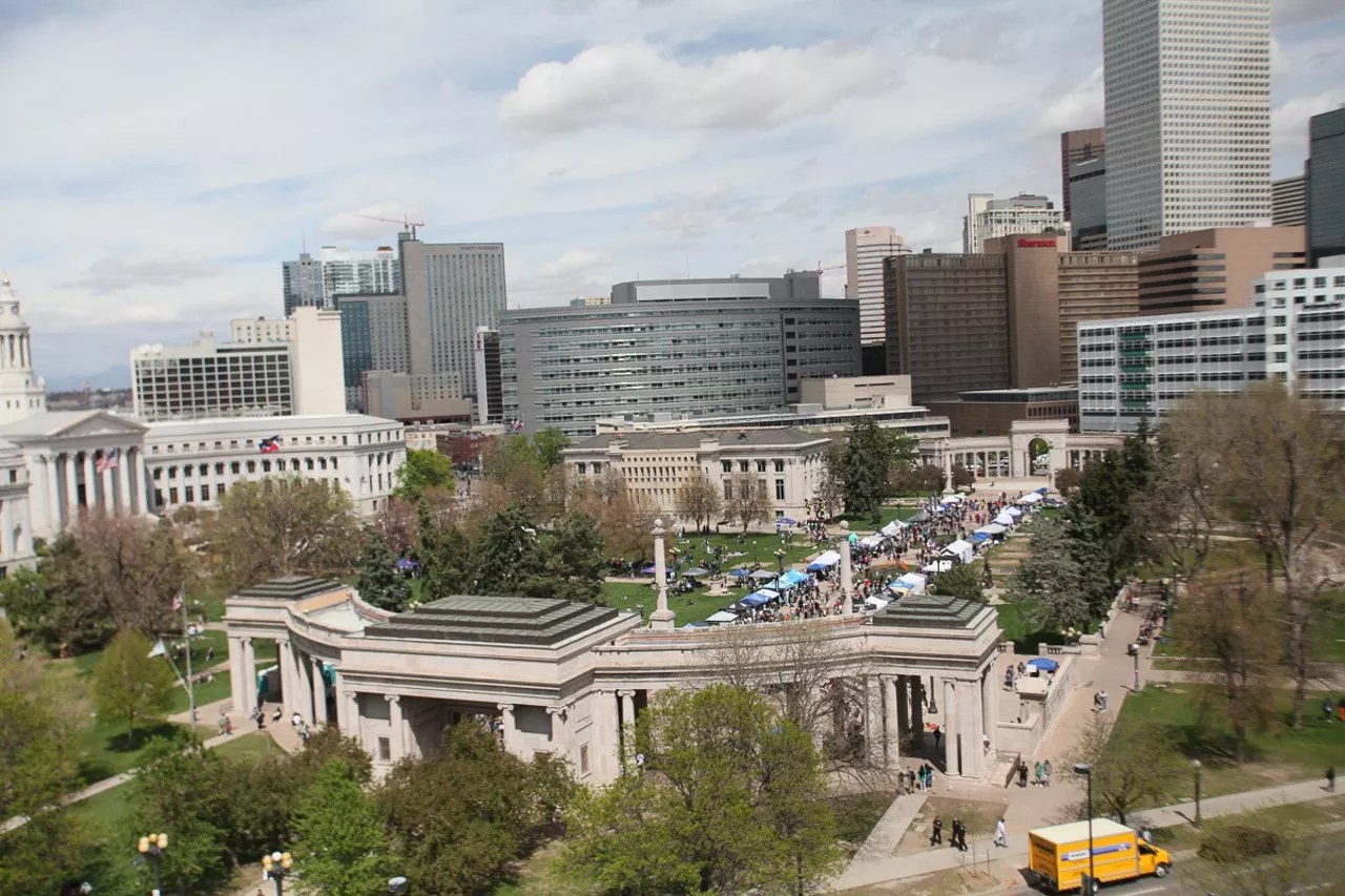 Civic Center Park in Denver