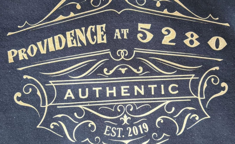 "Providence at 5280" sign