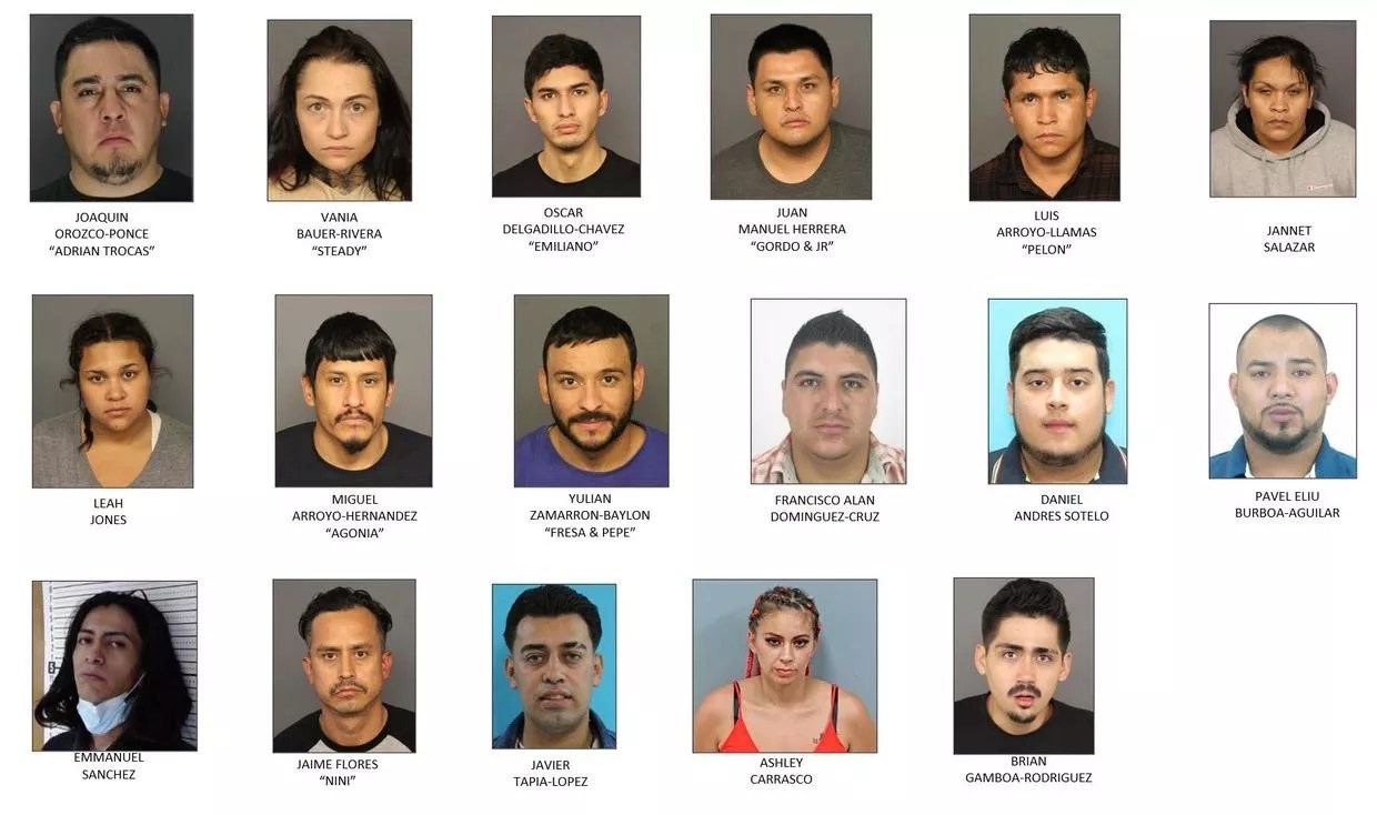 Denver crime ring mugshots