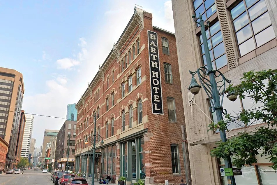 Barth hotel building in Denver