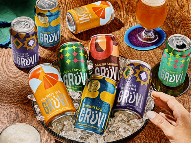 assortment of colorful cans