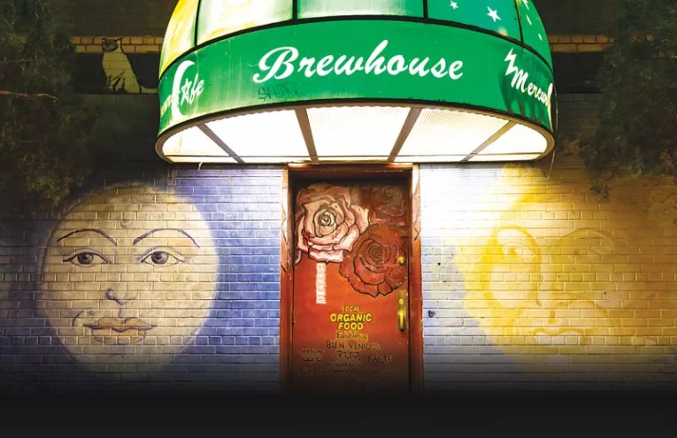 door of Mercury cafe