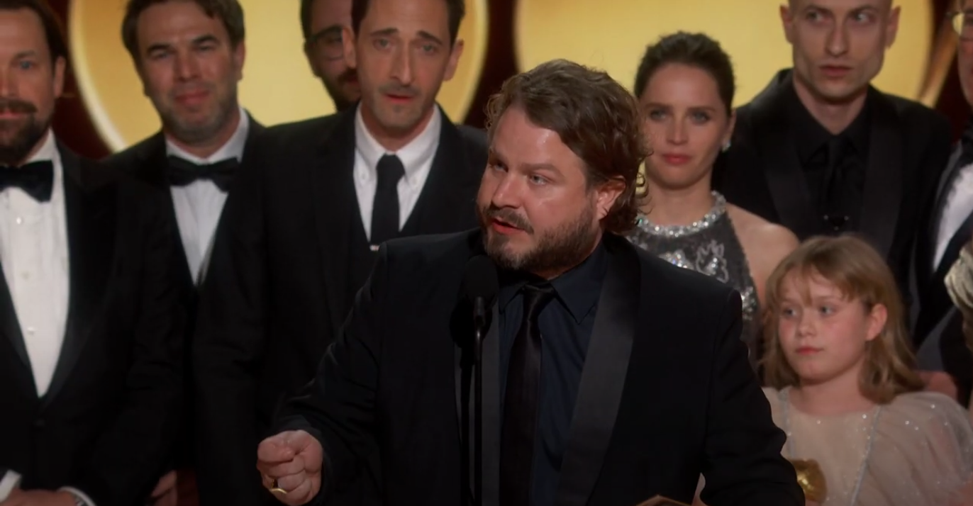 man at golden globes
