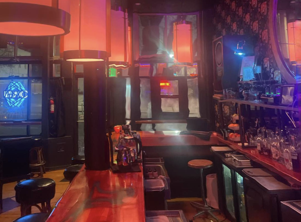 The interior of Federal Coffee