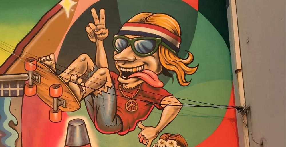 skateboarding