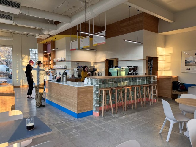 interior of a coffee shop