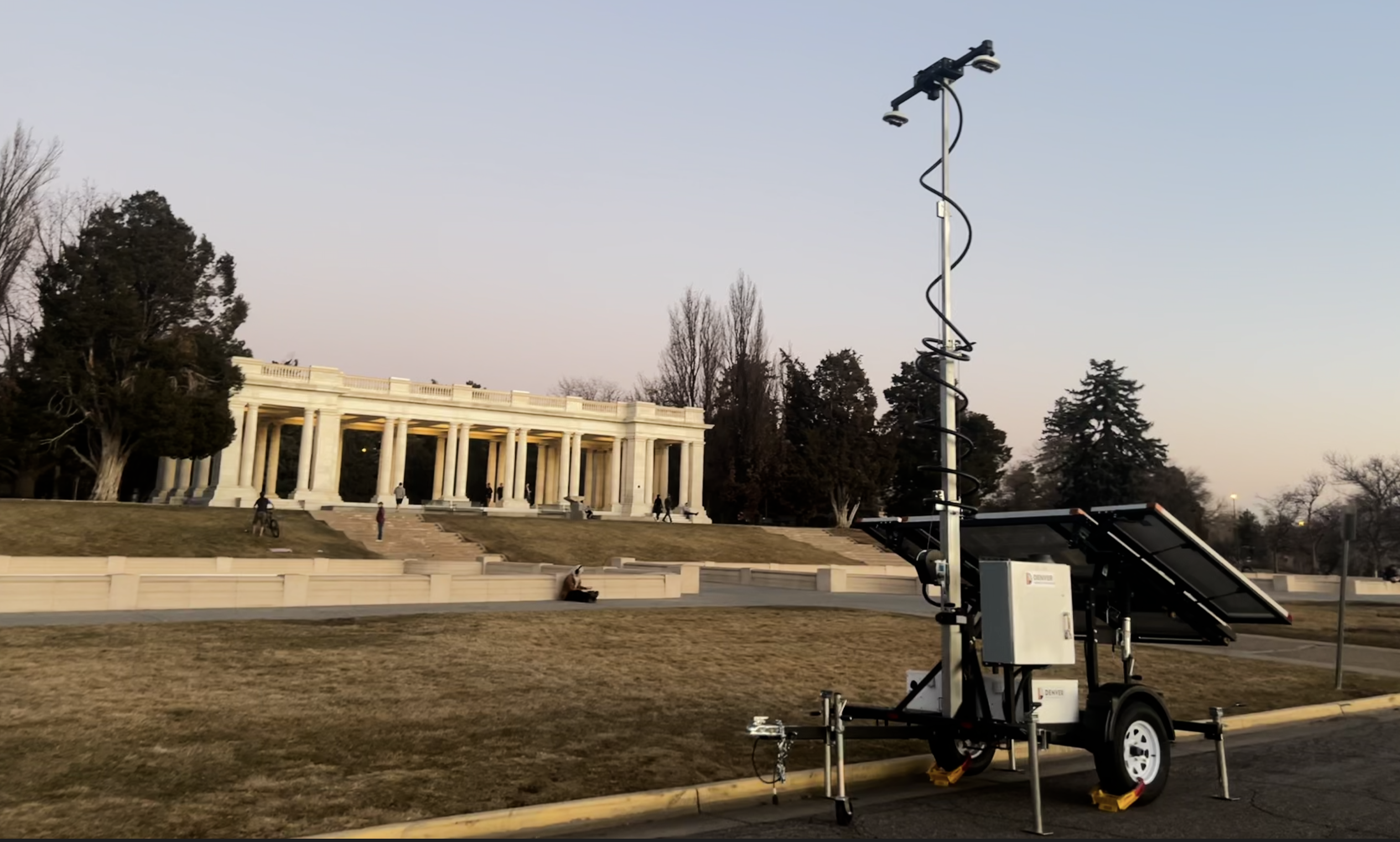 surveillance camera in Denver Park