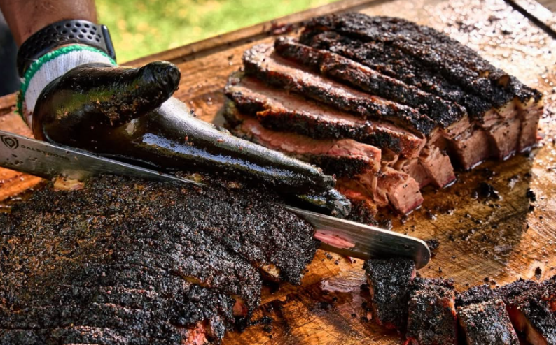 sliced brisket