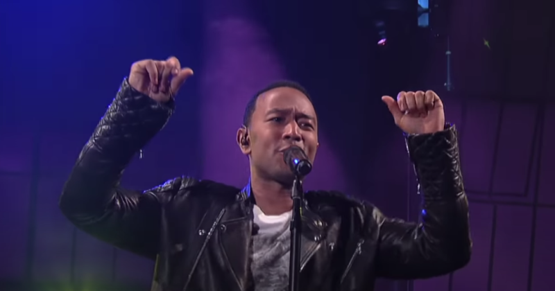john legend singing