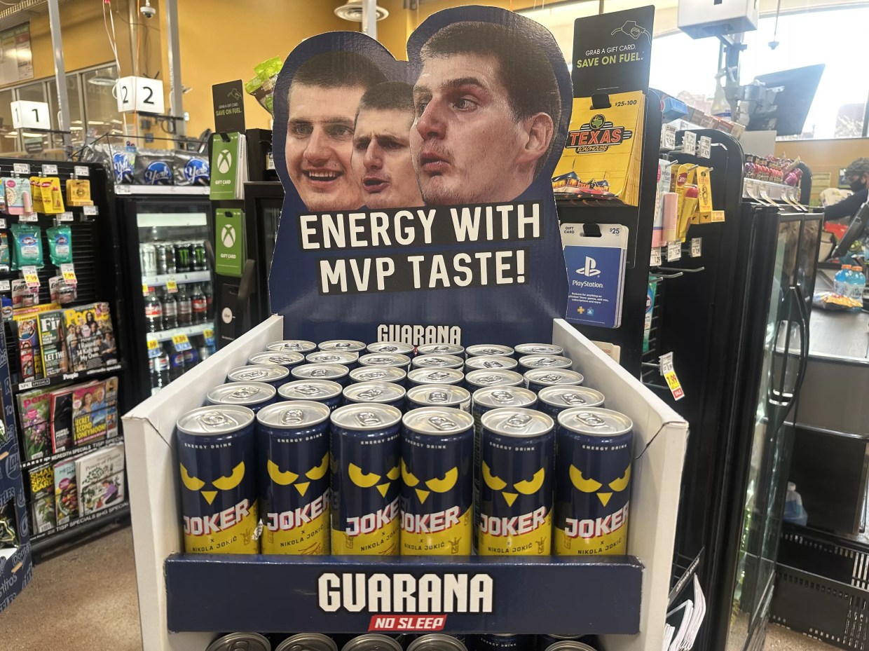 Nikola Jokic energy drinks
