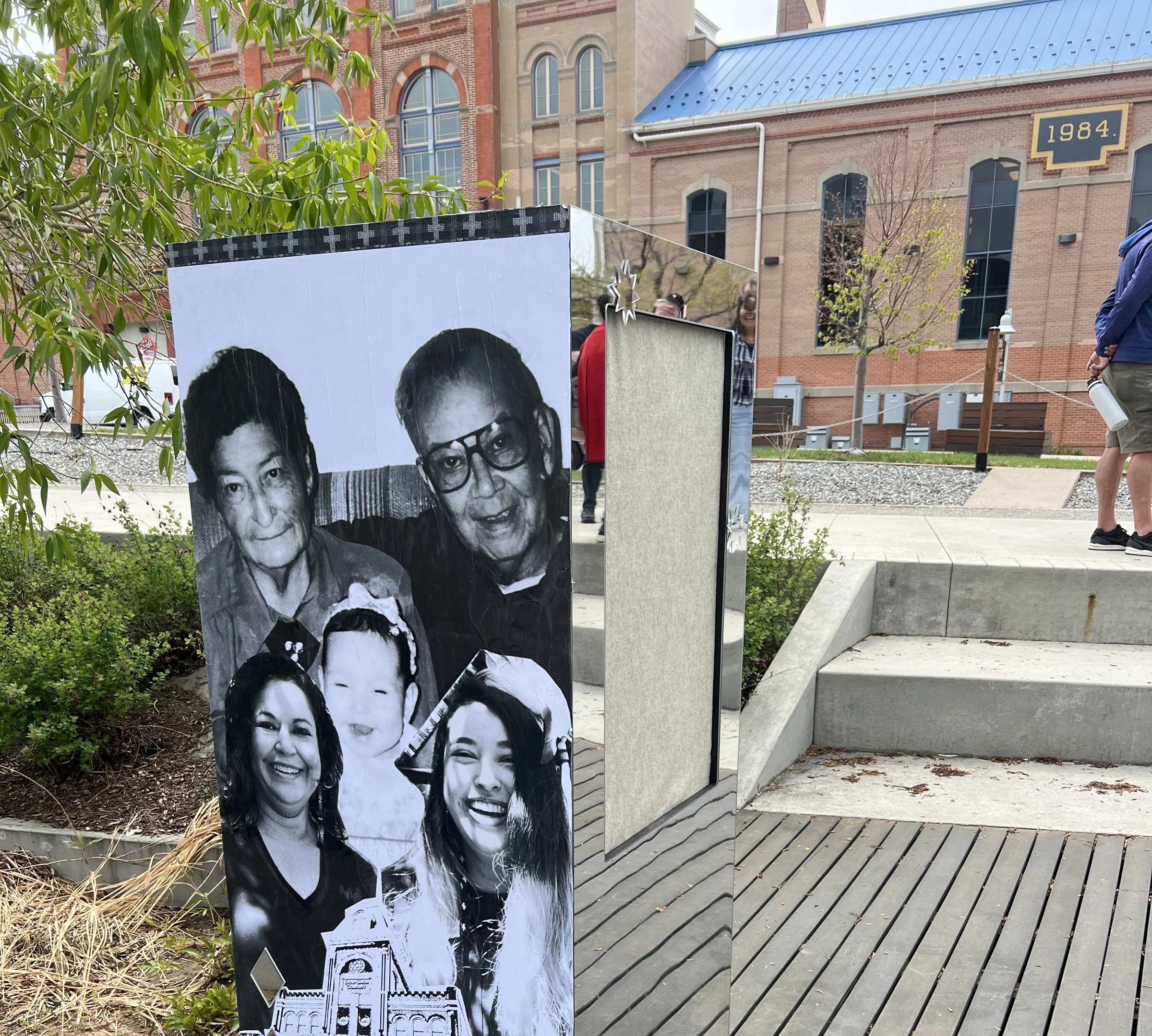 A sign on the Auraria Campus.