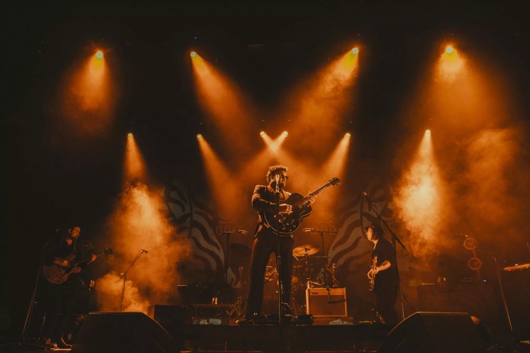 Dope Lemon performed at the Fillmore Auditorium in Denver, Colorado, on Thursday, May 29, 2025.