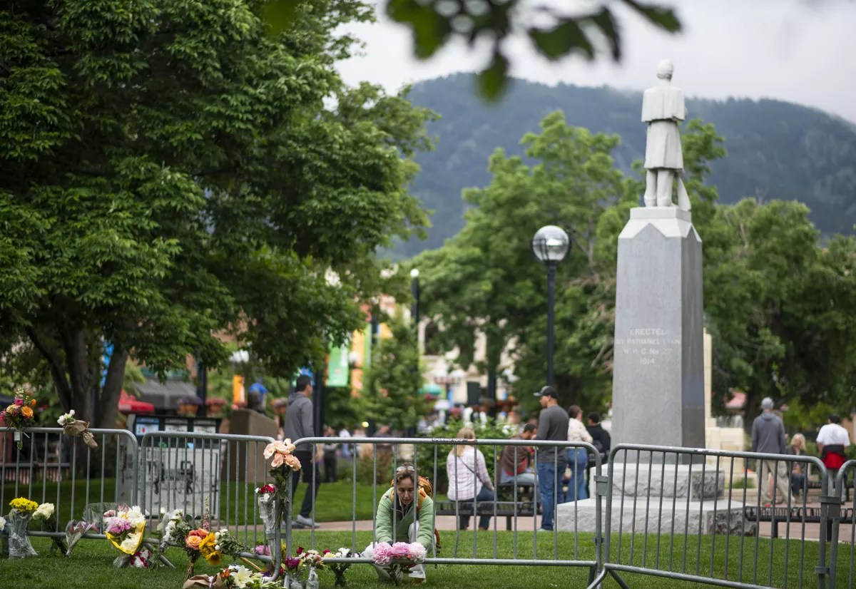 outside the boulder county courthouse