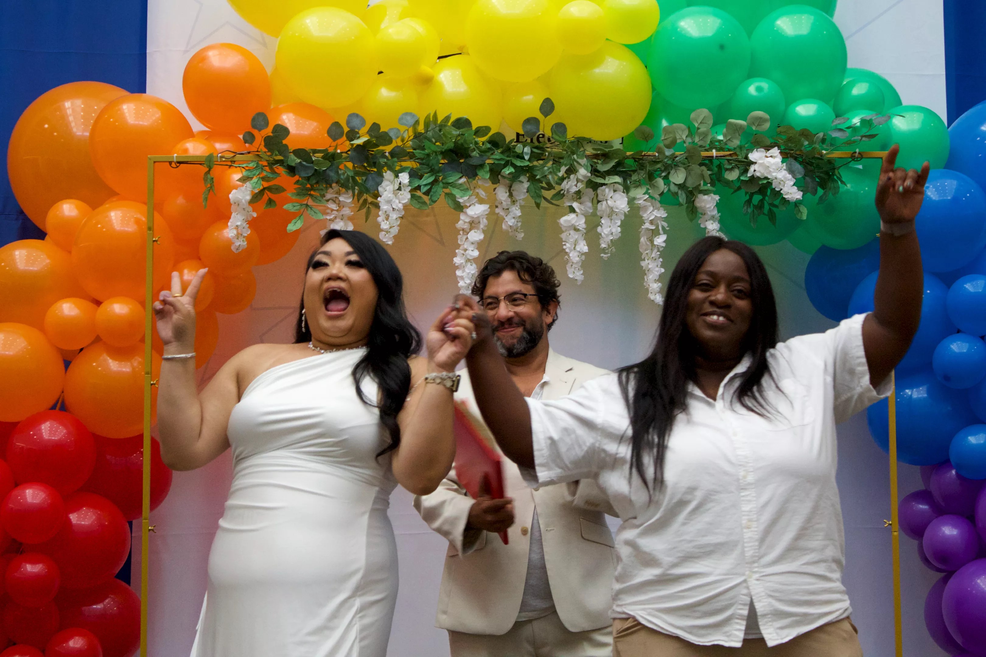 Denver's first Pride Marriage Marathon event on Friday, June 27, 2025.