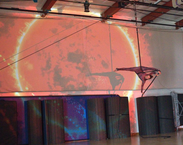 Dancers practice at the Boulder Circus Center.