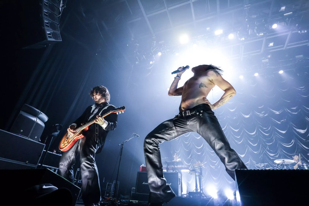Yungblud performing at Mission Ballroom in Denver